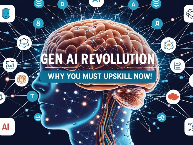 GEN AI REVOLUTION | Why You Must Upskill NOW!