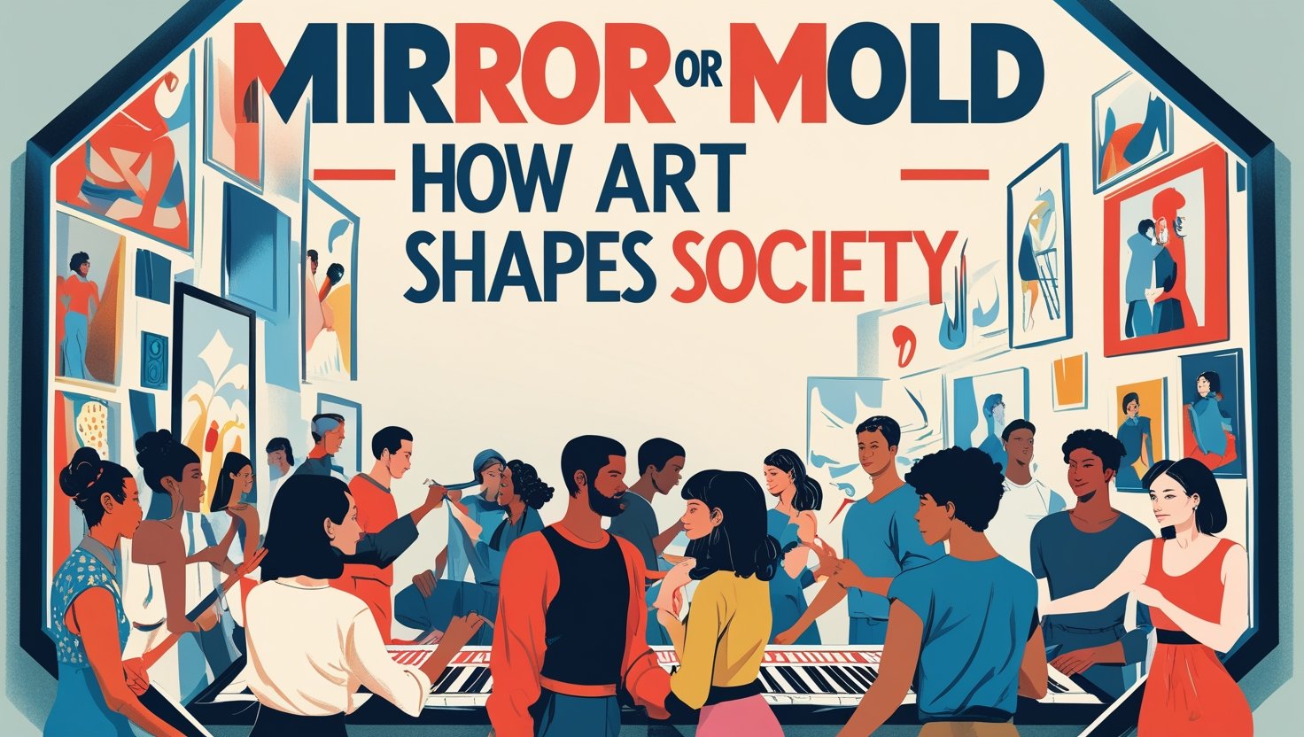 Mirror or Mold? How Art Shapes Society